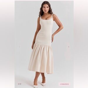 House of CB Amore Cream Dress